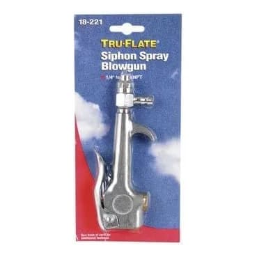 Tru-Flate Siphon Spray Blowgun, 1/4" NPT