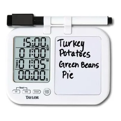 Plan and Prep Multi-Event Timer, Set of 6