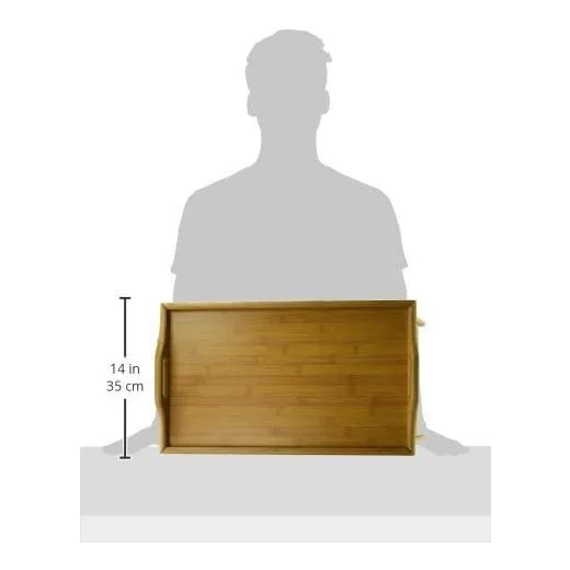 Kole Bamboo Bed Tray with Folding Legs 3