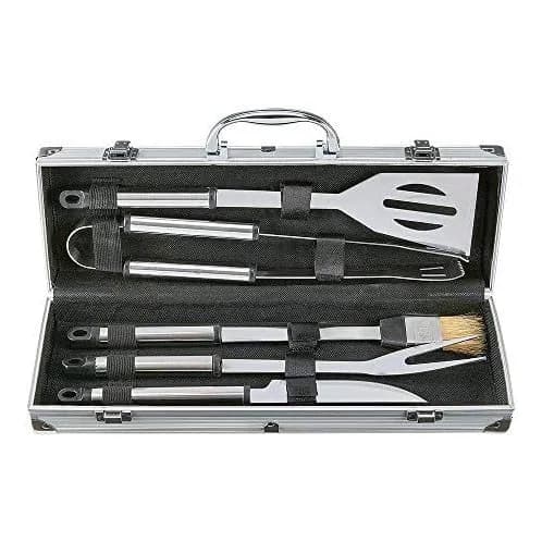 Kole Imports Deluxe 5-Piece BBQ Grill Tool Set with Case 3