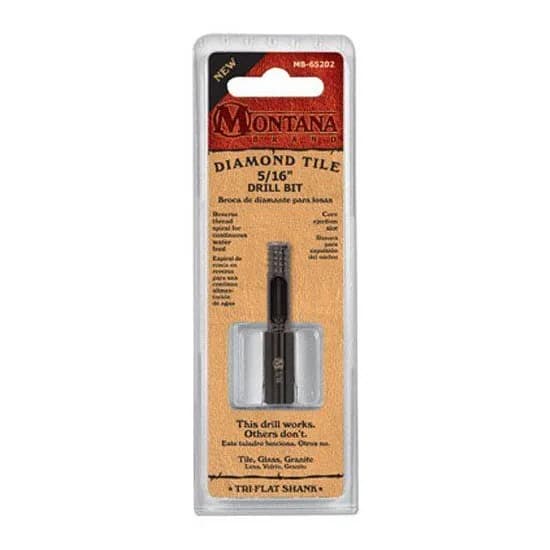 Diamond Tile Black Oxide Drill Bit, 5/16 in.