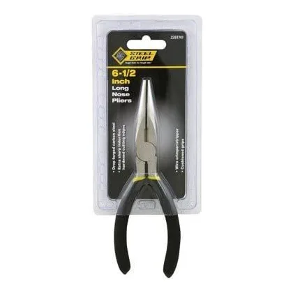 Steel Grip 6-1/2 in. Long Nose Pliers