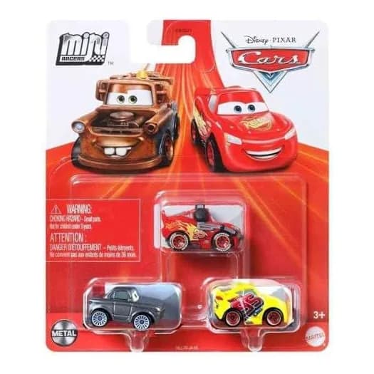 Disney Pixar Cars Mini Racers 3-Pack 2