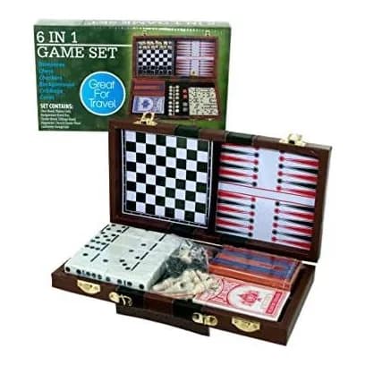 Kole Imports 6-in-1 Travel Game Set 2