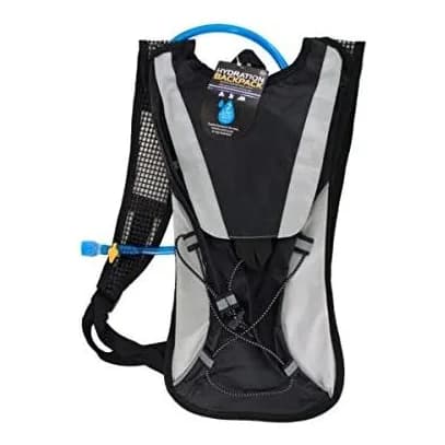 Hydration Backpack with Flexible Drinking Tube, Pack of 2