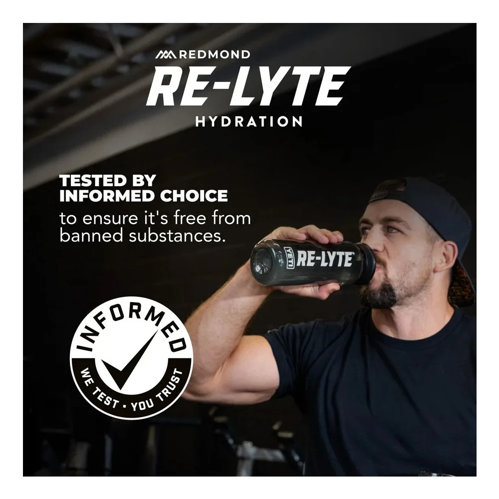 Redmond Re-Lyte Hydration Electrolyte Powder Mix – Mixed Berry, 30 Servings (6.7 oz / 190 g) 4