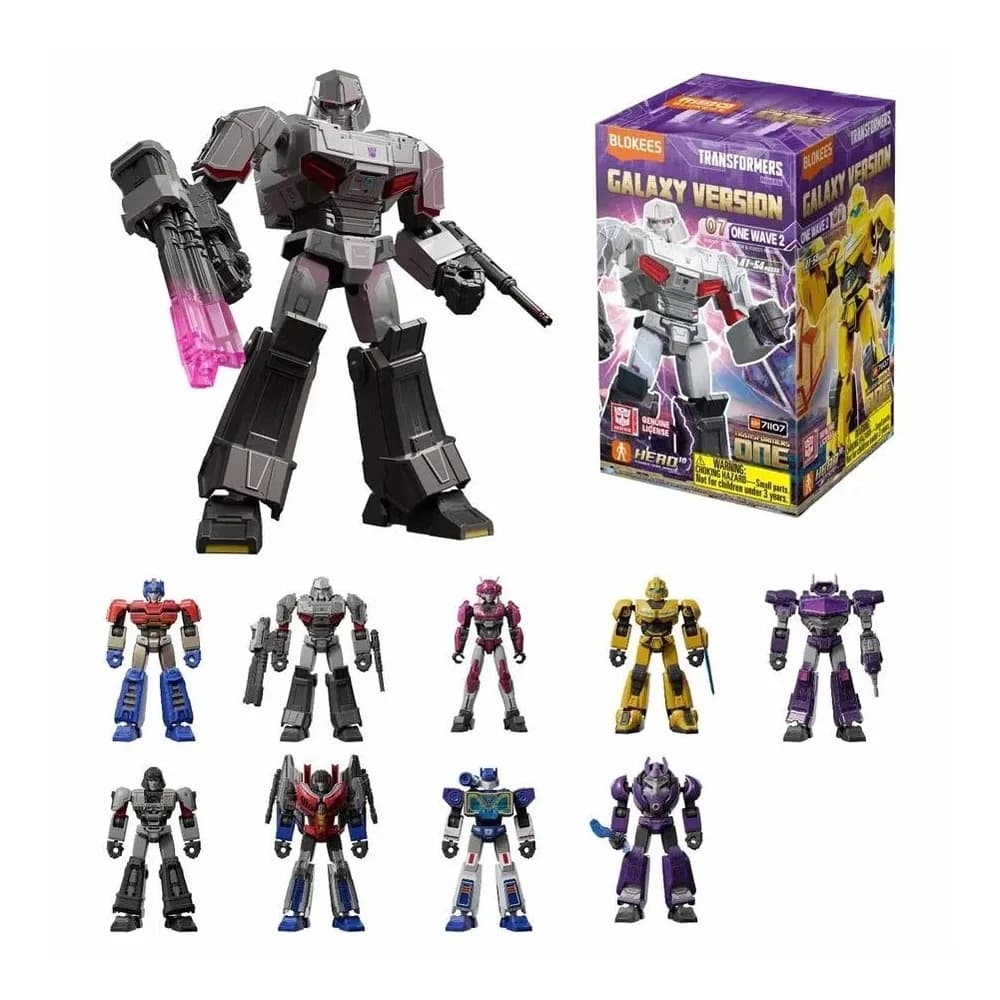 BLOKEES Transformers Galaxy Version 07 ONE Wave 2 – Sealed Case of 9 Blind Boxes 4